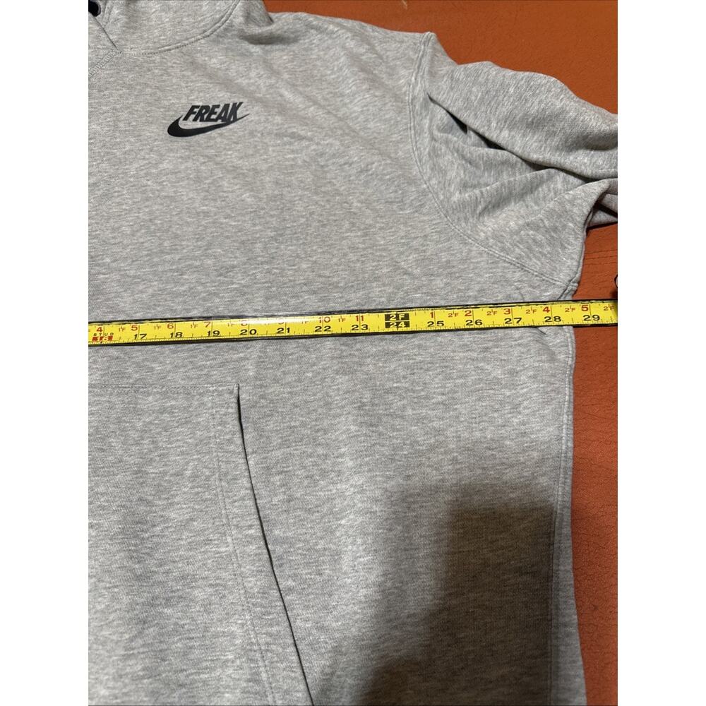 Nike Giannis FREAK Pullover Hoodie Sweater Mens XXL Gray CZ0439-063 - Picture 9 of 10